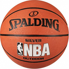 Мяч баскетбольный Spalding NBA Silver Series Outdoor 65-821z